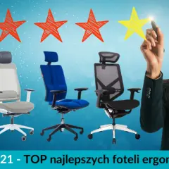 Wybierz krzesło biurowe dla osób do 200 kg. Ranking 2021 - TOP najlepszych foteli ergonomicznych.