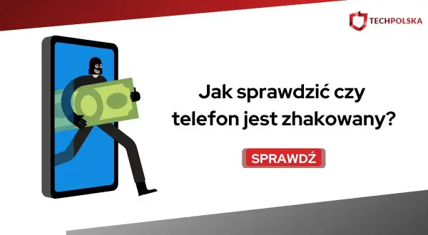 Złodziej wychodzi z telefonu z pieniędzmi. Dowiedz się, jak sprawdzić czy telefon jest zhakowany i chronić swoje dane.