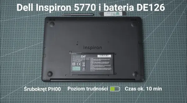Wymiana baterii laptop Dell - proste kroki i ważne wskazówki
